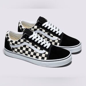 Vans OLD SKOOL Checkerboard Classic Black/White Size 11 [VN0A38G1P0S] New